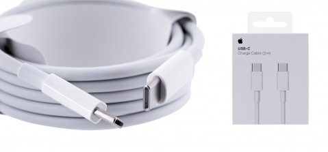 Apple USB-C 2m Biały MLL82ZM/A - Galeria zdjęcie 1