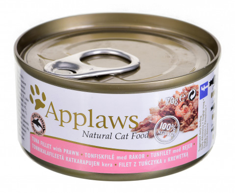 APPLAWS CAT Filet z tuńczyka i krewetki - mokra karma dla kota - 70g - Galeria zdjęcie 1
