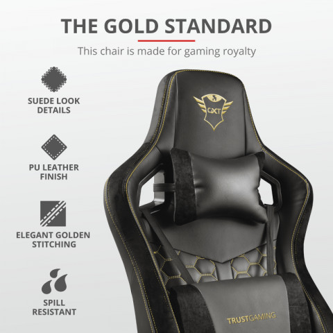 Fotel gamingowy TRUST GXT712 RESTO PRO CHAIR (23784) - Galeria zdjęcie 5