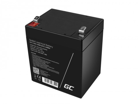 GREEN CELL AKUMULATOR ŻELOWY AGM45 12V 5.3AH - Galeria zdjęcie 3