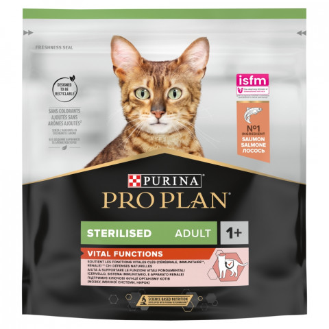 PURINA Pro Plan Sterilised Vital Functions - sucha karma dla kota - 400g - Galeria zdjęcie 1