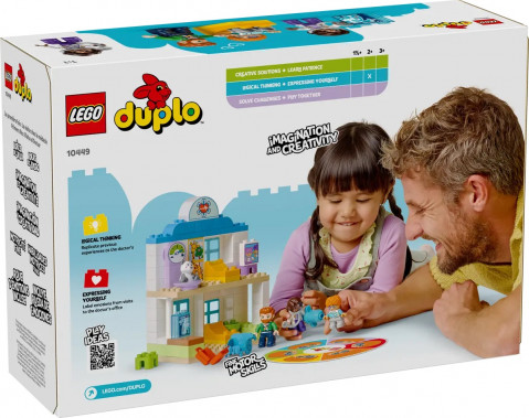 LEGO DUPLO TOWN 10449 Pierwszy raz: Wizyta u lekarza - Galeria zdjęcie 2