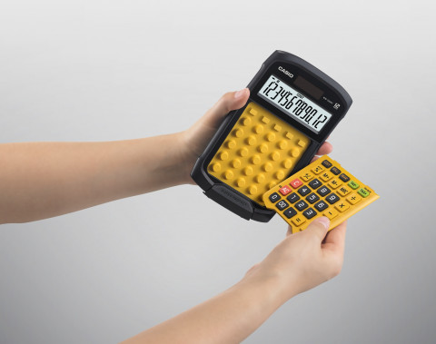 CASIO KALKULATOR BIUROWY WODOODPORNY WM-320MT-S, 12-cyfrowy wyświetlacz, Wyjmowana klawiatura, 108,5x168,5, Poziom wodoszczelności i odporności na brud: IP54 - Galeria zdjęcie 4