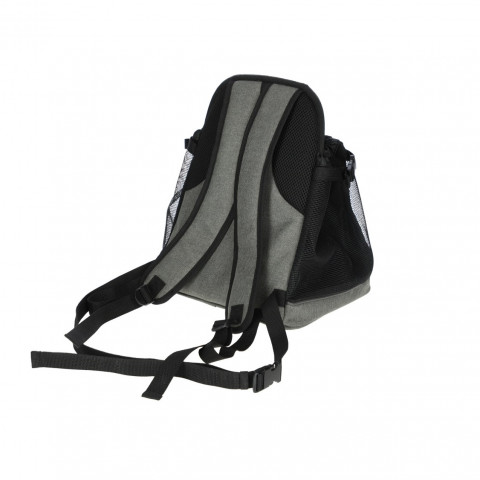 KERBL Torba podróżna Vacation szaro-niebieska - transporter dla psa/kota - 31x24x38 cm - Galeria zdjęcie 2