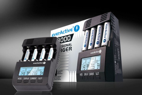 EVERACTIVE ŁADOWARKA PROCESOROWA AAA/AA NC-3000 - Galeria zdjęcie 3