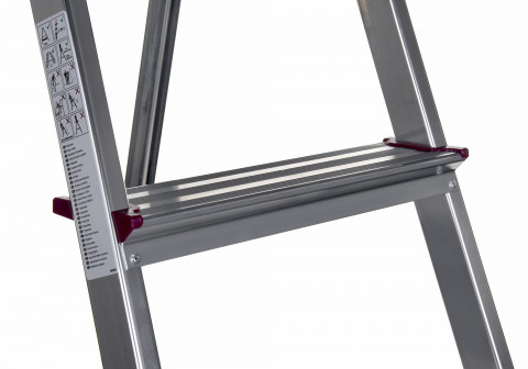 CORDA Drabina domowa aluminiowa 4 stopnie KRAUSE - Galeria zdjęcie 5