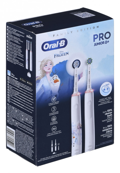Oral-B Pro 3 3000 White+Oral-B Junior Frozen - Galeria zdjęcie 15