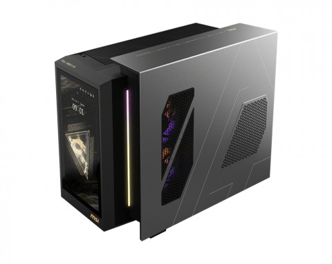 MSI MEG Vision X AI 2NVZ9-003EU Ultra 9 285K 64GB DDR5 SSD2TB GeForce RTX 5090 32GB VENTUS 3X BE200 WiFi 7+BT Win11 Black - Galeria zdjęcie 2
