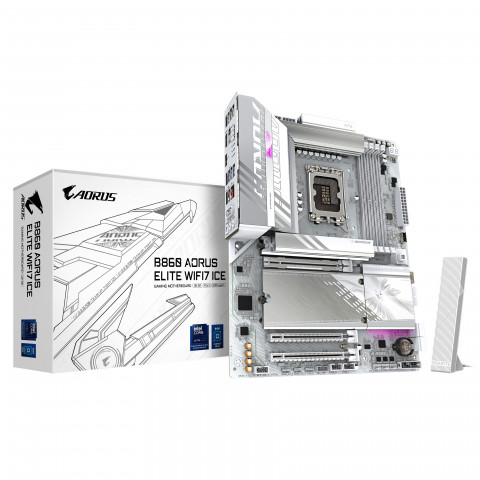 Płyta główna Gigabyte B860 AORUS ELITE WF7 ICE - Galeria zdjęcie 1
