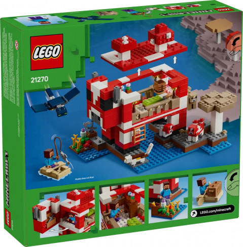 LEGO MINECRAFT 21270 Dom grzybowej krowy - Galeria zdjęcie 2