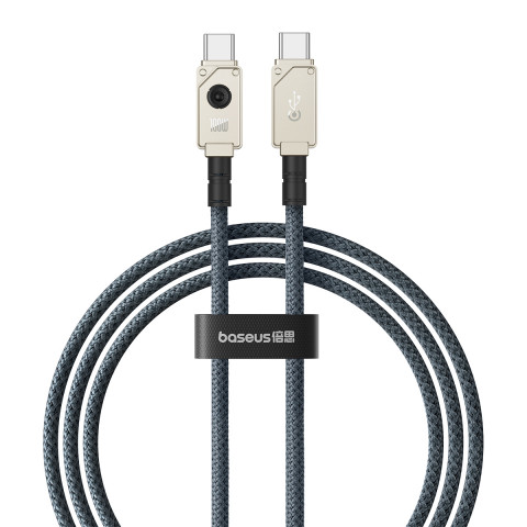 Kabel Baseus Unbreakable Typ C-Typ C 100W 1m (biały) - Galeria zdjęcie 1