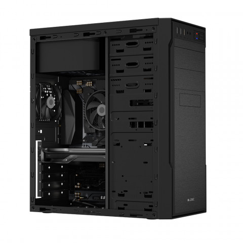 OBUDOWA LOGIC L1 2x USB 3.0 BLACK - Galeria zdjęcie 2