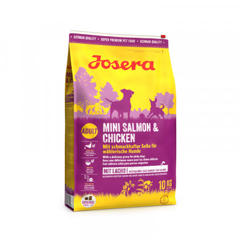 JOSERA Mini Salmon & Chicken - sucha karma dla psa - 10kg - Galeria zdjęcie 3