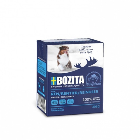 BOZITA z reniferem w galaretce - mokra karma dla psa - 370g - Galeria zdjęcie 2