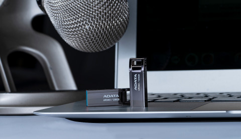 ADATA FLASHDRIVE UR340 128GB USB 3.2 BLACK - Galeria zdjęcie 5