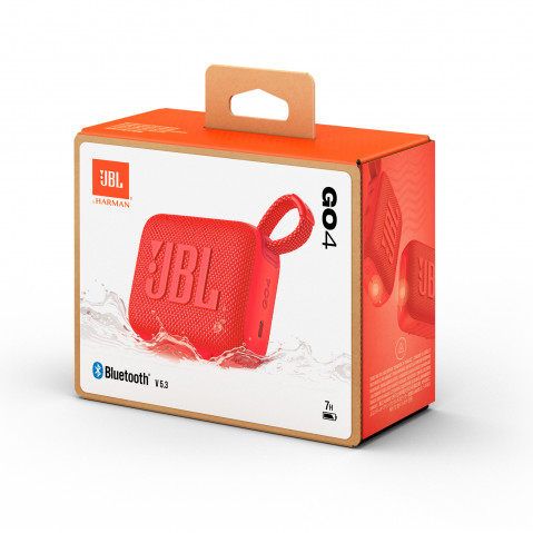 JBL GO 4 RED głośnik przenośny Bluetooth czerwony - Galeria zdjęcie 11