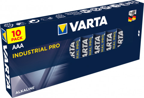 VARTA BATERIA ALKALICZNA LR3 AAA INDUSTRIAL 10 SZT - Galeria zdjęcie 1