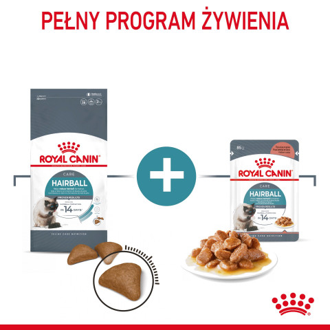ROYAL CANIN Hairball Care Adult - sucha karma dla kota - 400g - Galeria zdjęcie 6