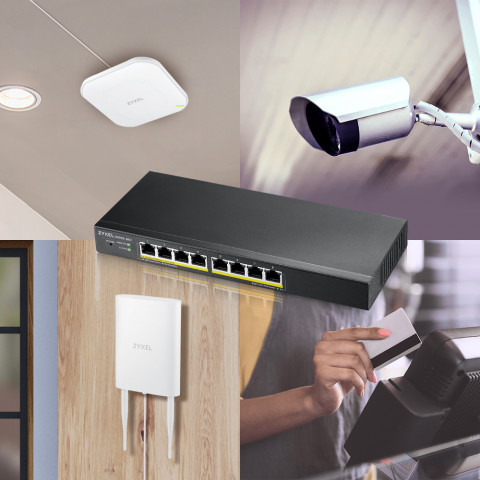Switch Zyxel GS1915-8 8p Managed Gigabit - Galeria zdjęcie 8
