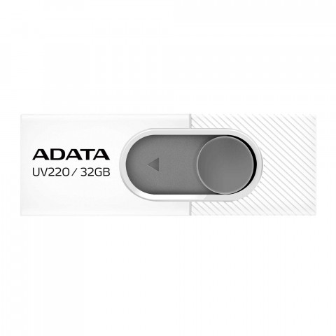ADATA FLASHDRIVE UV220 32GB USB 2.0 WHITE/GRAY - Galeria zdjęcie 2