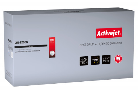 Activejet DRL-E250N Bęben do Lexmark, Zamiennik Lexmark E250X22G; Supreme; 30 000 stron; czarny - Galeria zdjęcie 1