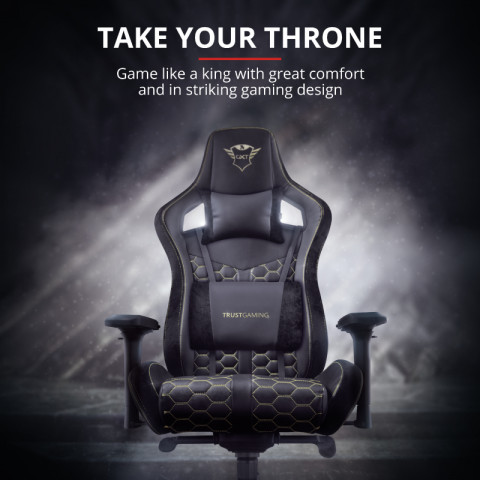 Fotel gamingowy TRUST GXT712 RESTO PRO CHAIR (23784) - Galeria zdjęcie 2