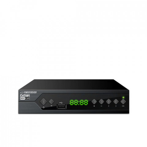 ESPERANZA TUNER DVB-T2 H.265/HEVC EV107R - Galeria zdjęcie 3