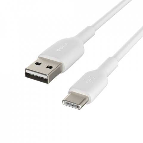 Kabel Belkin BoostCharge USB-C to USB-A Cable 15W 3m White - Galeria zdjęcie 1