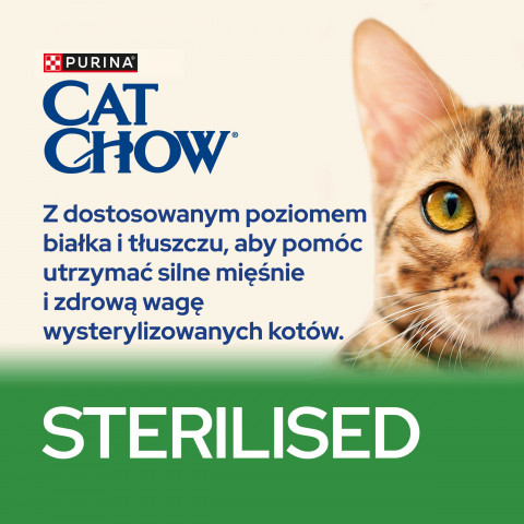 PURINA CAT CHOW Sterilized - sucha karma dla kota - 1,5 kg - Galeria zdjęcie 7