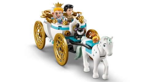 LEGO DISNEY PRINCESS 43275 Zamek Kopciuszka i kareta - Galeria zdjęcie 6