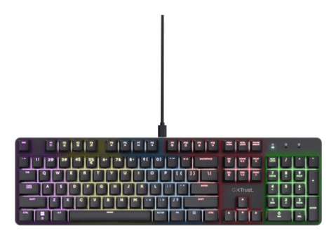 Klawiatura gamingowa Trust GXT 871 ZORA WIRELESS US (25510) - Galeria zdjęcie 4