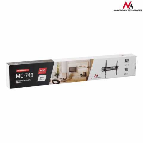 Maclean MC-749 Uchwyt do telewizora lub monitora 37-70" max vesa 600x400 35kg - Galeria zdjęcie 5