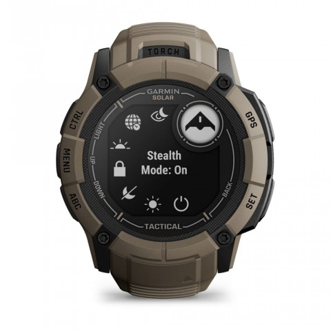 Zegarek Garmin Instinct 2X Solar - Tactical Edition Coyote Tan - Galeria zdjęcie 7