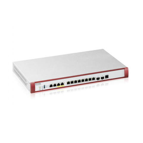 Firewall Zyxel USGFLEX100H bundle (+1 YR Gold Security Pack) 8xWAN/LAN SPI firewall: 4000 Mbps Max. IPsec VPN: 50 - Galeria zdjęcie 1
