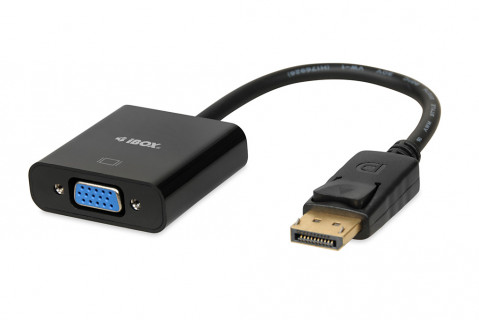 IBOX ADAPTER IADPVGA DISPLAYPORT TO VGA - Galeria zdjęcie 1