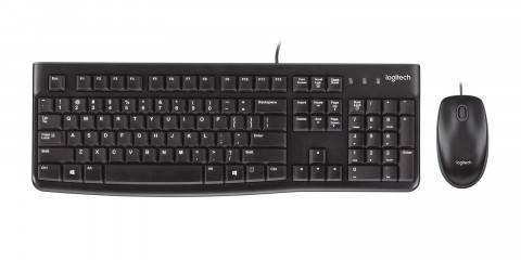 Zestaw Logitech MK120 USB czarny US - Galeria zdjęcie 4