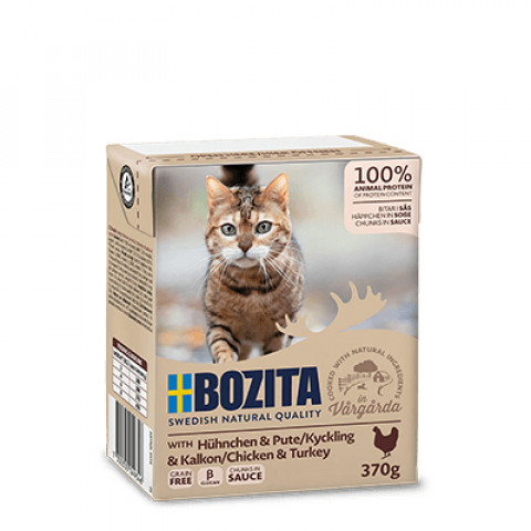 BOZITA Drób w sosie - mokra karma dla kota - 4x370g - Galeria zdjęcie 2