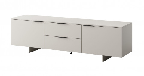 Szafka RTV 2D2S ALMA 180x41,5xH55 kaszmir - Galeria zdjęcie 1