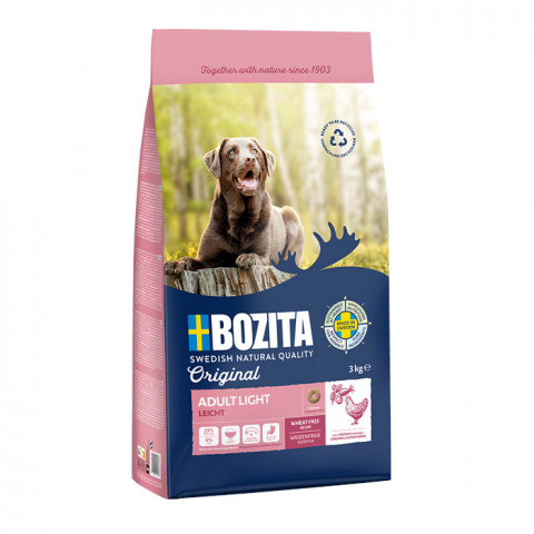 BOZITA Original Adult Light Kurczak - sucha karma dla psa - 12kg + GRATIS! - Galeria zdjęcie 3