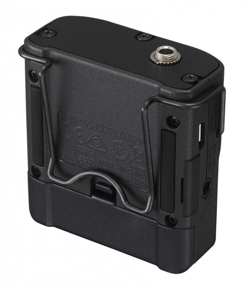 Tascam DR-10L - Cyfrowy rejestrator Tascam typu "body-pack" z mikrofonem lavalier (biały) - Galeria zdjęcie 5