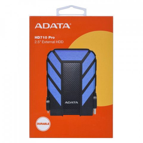 Dysk zewnętrzny HDD ADATA HD710 PRO AHD710P-2TU31-CBL (2TB; 2.5"; USB 3.2; niebieski) - Galeria zdjęcie 8