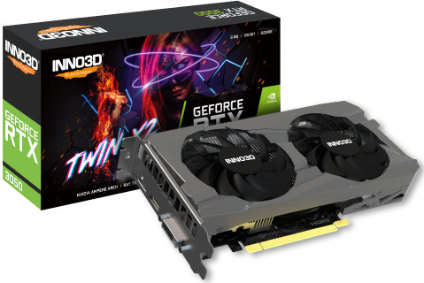 Karta graf. INNO3D GEFORCE RTX 3050 6GB TWIN X2 - Galeria zdjęcie 3