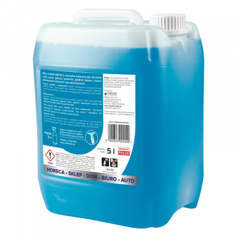 MILL CLEAN UMYJE Płyn do mycia szyb, luster, glazury 5L - Galeria zdjęcie 2