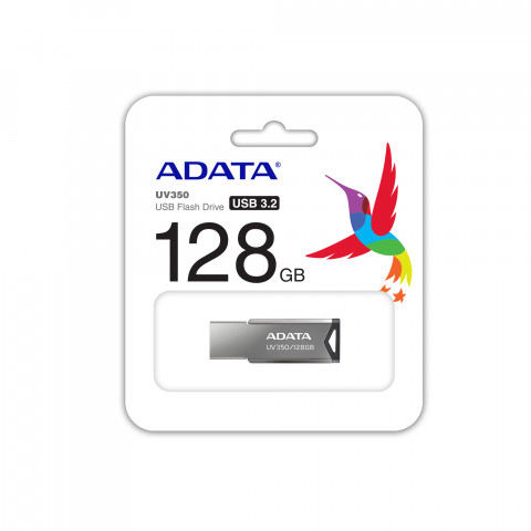 ADATA FLASHDRIVE UV350 128GB USB3.1 Metallic - Galeria zdjęcie 4