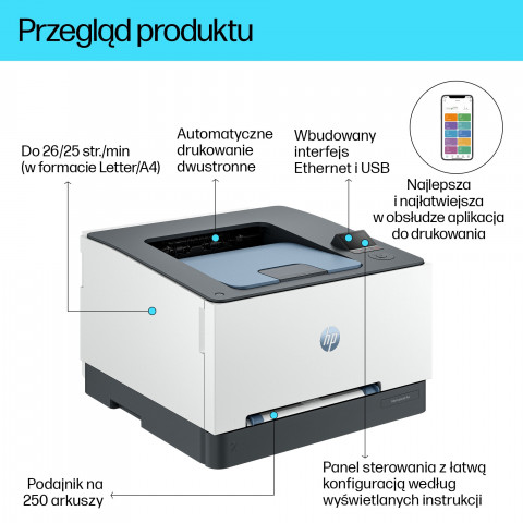 DRUKARKA HP COLOR LASERJET PRO 3202dn - Galeria zdjęcie 6