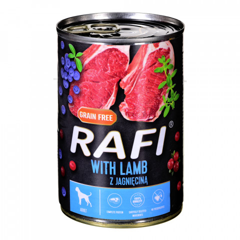 DOLINA NOTECI Rafi MIX 3 SMAKÓW - mokra karma dla psa - 24x400g - Galeria zdjęcie 3