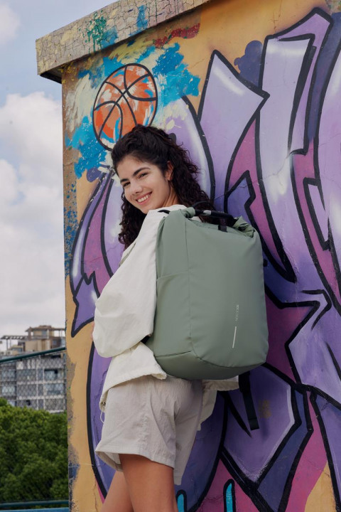 XD DESIGN PLECAK URBAN WATER RESISTANT GREEN - Galeria zdjęcie 6