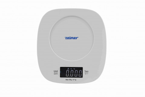 WAGA KUCHENNA ZKS 1451 5kg IVORY z misą - Galeria zdjęcie 2