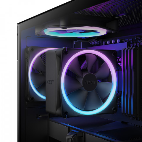 NZXT CHŁODZENIE CPU T120 RGB CZARNE - Galeria zdjęcie 4