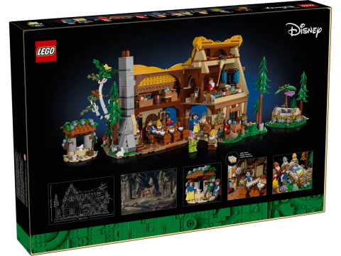 LEGO 43242 Disney Chatka Królewny Śnieżki i siedmiu krasnoludków - Galeria zdjęcie 2